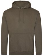Herren Hoodie College – Vert olive