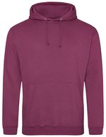 Herren Hoodie College – Prune