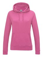 Damen Hoodie College – Candyfloss Rosa
