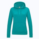 Damen Hoodie College – Hawaiano Blu