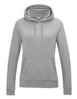 Damen Hoodie College – Melange Grigio