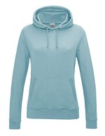 Damen Hoodie College – Azzurro cielo