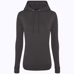 Damen Hoodie College – Storm Grey (Solid)