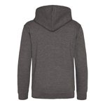 Just Hoods Kids´ Hoodie Black Smoke 5/6 (S) (JH001K), JH001K – Bild 4