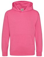 Just Hoods Kids´ Hoodie Black Smoke 5/6 (S) (JH001K), JH001K – Candyfloss Rose