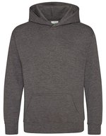 Just Hoods Kids´ Hoodie Black Smoke 5/6 (S) (JH001K), JH001K – Anthracite (Chine)