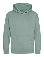 Just Hoods Kids´ Hoodie Black Smoke 5/6 (S) (JH001K), JH001K – Poussiereux Vert