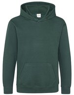Just Hoods Kids´ Hoodie Black Smoke 5/6 (S) (JH001K), JH001K – Vert foret