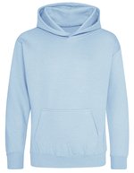 Just Hoods Kids´ Hoodie Black Smoke 5/6 (S) (JH001K), JH001K – Bleu glace