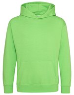Just Hoods Kids´ Hoodie Black Smoke 5/6 (S) (JH001K), JH001K – Vert citron