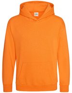 Just Hoods Kids´ Hoodie Black Smoke 5/6 (S) (JH001K), JH001K – Orange Ecrase