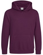 Just Hoods Kids´ Hoodie Black Smoke 5/6 (S) (JH001K), JH001K – Prune