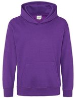 Just Hoods Kids´ Hoodie Black Smoke 5/6 (S) (JH001K), JH001K – Violet