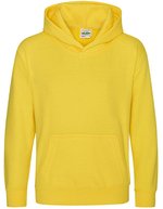 Just Hoods Kids´ Hoodie Black Smoke 5/6 (S) (JH001K), JH001K – Soleil Jaune