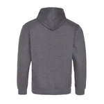 Just Hoods Baumwoll-Varsity Hoodie mit Kapuze, Purple/Sun Yellow M, JH003 – Bild 4