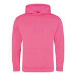 Just Hoods Electric Hoodie mit Kängurutasche, Electric Green S, JH004 – Bild 3