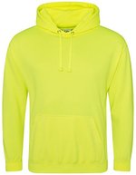 Just Hoods Electric Hoodie mit Kängurutasche – Electric Yellow