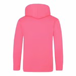 Just Hoods Electric Hoodie mit Kängurutasche für Kinder, Electric Green 5/6 (S), JH004K – Bild 4