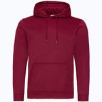 Sport Hoodie mit doppellagiger Kapuze – Burgundy