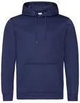 Sport Hoodie mit doppellagiger Kapuze – Oxford Navy