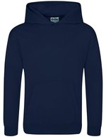 Just Hoods Sport Hoodie mit Kängurutasche für Kinder – Oxford Navy