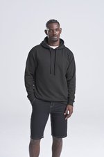 Just Hoods Epic Print Hoodie mit doppellagiger Kapuze, Burgundy XS, JH011 – Bild 1