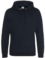 Just Hoods Epic Print Hoodie mit doppellagiger Kapuze, Burgundy XS, JH011 – New French Navy