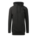 Just Hoods Hoodie Dress mit Kängurutasche und Kapuze, Heather Grey XS, JH015 – Bild 3