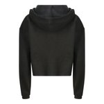Just Hoods Cropped Hoodie mit Kängurutasche für Damen, Arctic White XXS, JH016 – Bild 4