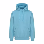 Just Hoods Surf Hoodie with Kangaroo Pocket and Hood, Surf Blue XS, JH017 – image 5