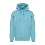 Just Hoods Surf Hoodie mit Kängurutasche und Kapuze, Surf Blue XS, JH017 – Bild 5