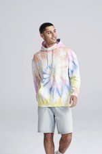 Just Hoods Tie-Dye Hoodie Blue Cloud XS (JH022), JH022 – Bild 1