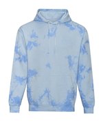 Just Hoods Tie-Dye Hoodie Blue Cloud XS (JH022), JH022 – Bild 3