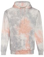 Just Hoods Tie-Dye Hoodie Blue Cloud XS (JH022) – Grey Pink Marble