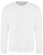 AWDis Sweatshirt mit Rundhalsausschnitt – Arctic White