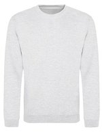 AWDis Sweatshirt mit Rundhalsausschnitt – Ash (Heather)
