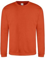 Just Hoods AWDis Sweat Arctic White M (JH030), JH030 – Arancione bruciato