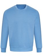 Just Hoods AWDis Sweat Arctic White M (JH030), JH030 – Fiordaliso Blu