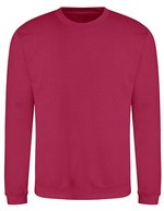 Just Hoods AWDis Sweat Arctic White M (JH030), JH030 – Cranberry