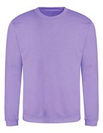 Just Hoods AWDis Sweat Arctic White M (JH030), JH030 – Digital Lavanda