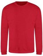 Just Hoods AWDis Sweat Arctic White M (JH030), JH030 – Rosso fuoco