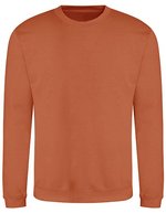 Just Hoods AWDis Sweat Arctic White M (JH030), JH030 – Ginger Biscuit