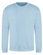 Just Hoods AWDis Sweat Arctic White M (JH030), JH030 – Blu ghiaccio