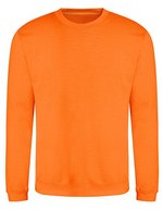 Just Hoods AWDis Sweat Arctic White M (JH030), JH030 – Arancione Schiacciato