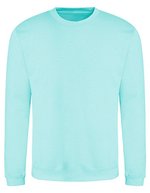 Just Hoods AWDis Sweat Arctic White M (JH030), JH030 – Peppermint