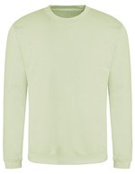 Just Hoods AWDis Sweat Arctic White M (JH030), JH030 – Pistacchio Verde