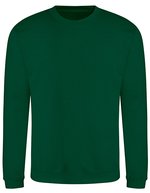 Just Hoods AWDis Sweat Arctic White M (JH030), JH030 – Rainforest Verde