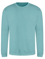 Just Hoods AWDis Sweat Arctic White M (JH030), JH030 – Seafoam