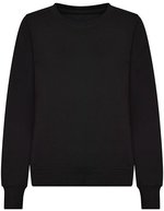 Just Hoods Sweatshirt mit Rundhalsausschnitt für Damen – Deep Black