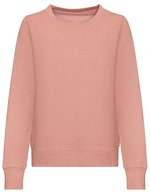 Just Hoods Sweatshirt mit Rundhalsausschnitt für Damen – Dusty Pink
